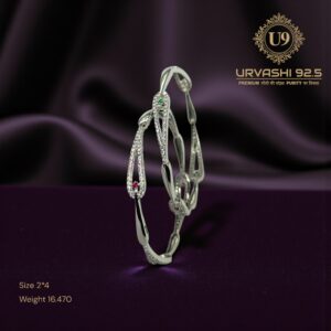 U7 Sterlling Italian Bangles